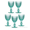 custom logo glass vintage goblet